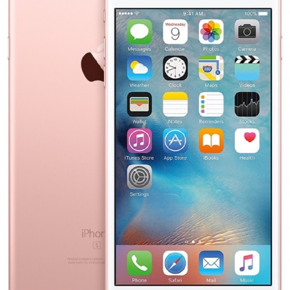 Apple IPhone 6s Plus - Rose Gold with Phone Case - Picture 2 of 12